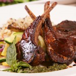 Balsamic Pan Seared Lamb Chops Photo © Jason Lugo