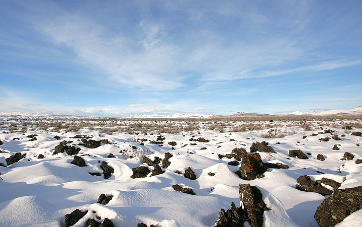 Shoshone Winter Lava Beds